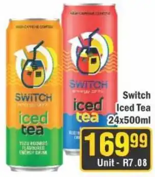 J&E Cash and Carry Switch Iced Tea offer