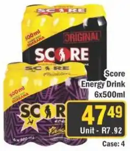 J&E Cash and Carry Score Energy Drink offer