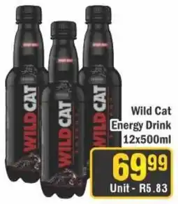 J&E Cash and Carry Wild Cat Energy Drink offer