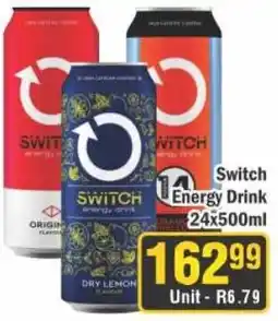 J&E Cash and Carry Switch Energy Drink offer