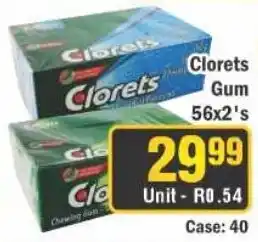 J&E Cash and Carry Clorets Gum offer