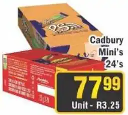 J&E Cash and Carry Cadbury Mini's offer