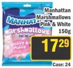 J&E Cash and Carry Manhattan Marshmallows Pink & White offer
