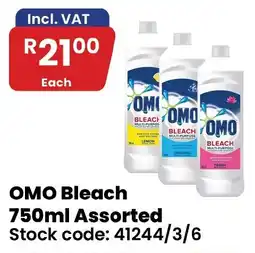 Africa Cash and Carry OMO Bleach Assorted offer