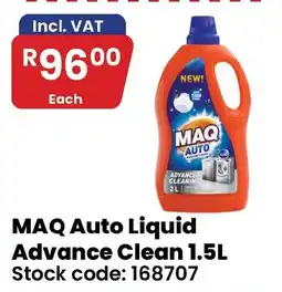 Africa Cash and Carry MAQ Auto Liquid Advance Clean offer