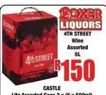 Boxer 4th street - 4th street wine assorted 5l offer