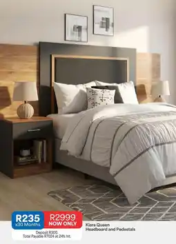 OK Furniture Total - kiara queen headboard and pedestals offer