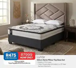 OK Furniture Total - 152cm neria pillow-top base set offer