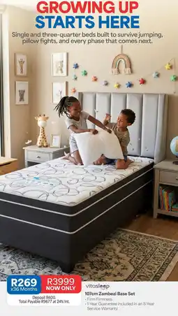 OK Furniture Total - single and three-quarter beds offer