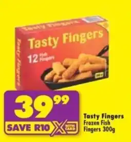 Shoprite Tasty Fingers Frozen Fish Fingers offer
