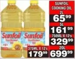 Advance Cash n Carry Sunfoil Cooking Oil offer