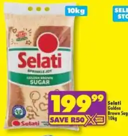 Shoprite Selati Golden Brown Sugar offer