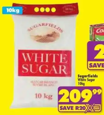 Shoprite Sugarfields White Sugar offer