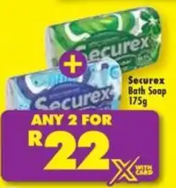 Shoprite Securex Bath Soap offer