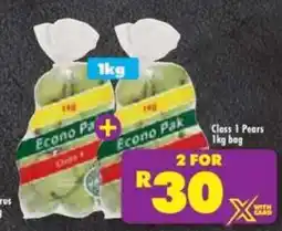 Shoprite Econo Pak Class 1 Pears offer