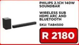 Matrix Warehouse PHILIPS 2.1CH 140W SOUNDBAR offer