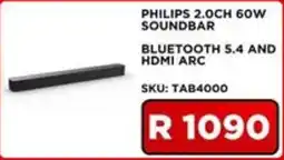 Matrix Warehouse PHILIPS 2.0CH 60W SOUND BAR offer
