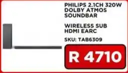 Matrix Warehouse PHILIPS 2.1CH 320W DOLBY ATMOS SOUND BAR offer