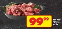 Shoprite Bulk Beef Poliětěkos offer