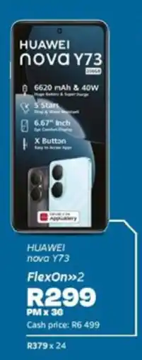 Telkom Huawei Nova Y73 offer
