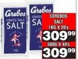 Advance Cash n Carry Cerebos Iodated Table Salt offer