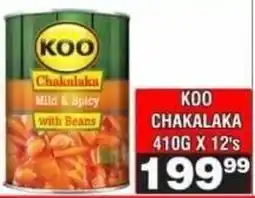 Advance Cash n Carry KOO CHAKALAKA offer