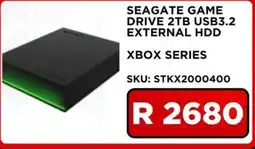 Matrix Warehouse SEAGATE GAME DRIVE 2TB USB3.2 EXTERNAL HDD offer
