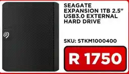 Matrix Warehouse SEAGATE EXPANSION 1TB 2.5" USB3.0 EXTERNAL HARD DRIVE offer