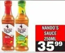 Advance Cash n Carry Nando's Sauce offer