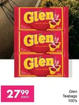 Save Glen Teabags offer