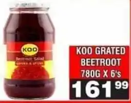 Advance Cash n Carry KOO GRATED BEETROOT offer