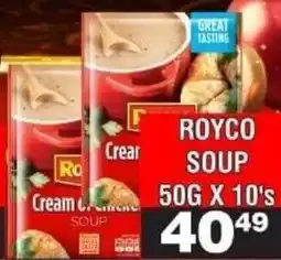 Advance Cash n Carry ROYCO Cream of Chicken SOUP offer