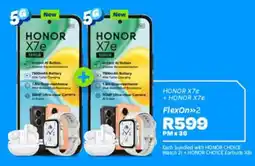 Telkom HONOR X7e + HONOR X7e FlexOn>>2 offer