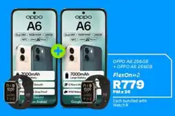 Telkom OPPO A6 256GB + OPPO A6 256GB FlexOn>>2 offer