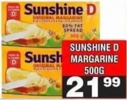 Advance Cash n Carry Sunshine D Margarine offer