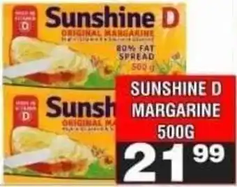 Advance Cash n Carry Sunshine D Margarine offer