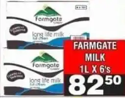 Advance Cash n Carry Farmgate long life milk offer