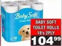 Advance Cash n Carry Baby Soft Toilet Rolls offer