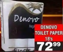 Advance Cash n Carry Denovo Toilet Paper offer