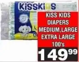 Advance Cash n Carry KISS KIDS DIAPERS offer