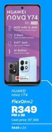 Telkom HUAWEI nova Y74 offer
