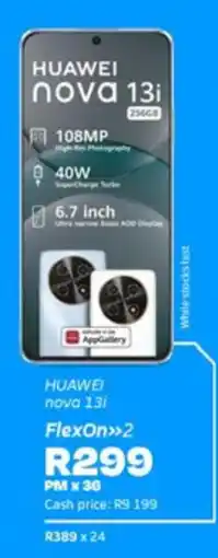 Telkom HUAWEI nova 13i offer