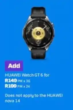 Telkom HUAWEI Watch GT 6 offer