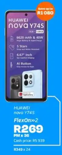 Telkom Huawei Nova Y74S offer