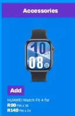 Telkom HUAWEI Watch Fit 4 offer