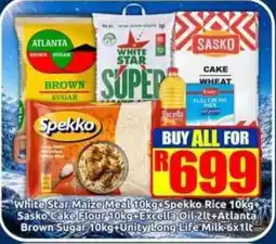 Three Star Cash and Carry Buy all for R699 offer
