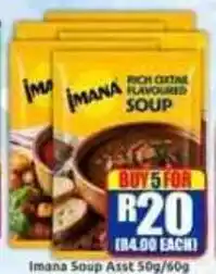 Three Star Cash and Carry Imana Soup Assorted offer