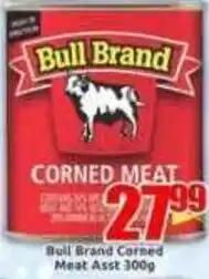Three Star Cash and Carry Bull Brand Corned Meat offer
