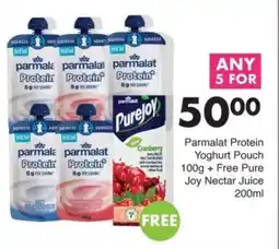 Save Parmalat Protein Yoghurt Pouch offer
