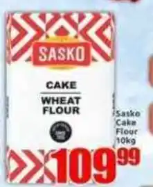 Three Star Cash and Carry Sasko Cake Wheat Flour offer
